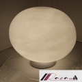 Moderne dekorative Opal White Glass Ball Bodenbeleuchtung